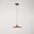 Suspended lamp with ceramic shade Piatto