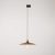 Suspended lamp with ceramic shade Piatto