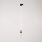 Vintage lamp with braided cable