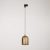 Rail-mounted lamp with ceramic mini Campana lampshade