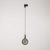 Industrial pendant lamp with textile cables and rail adapter