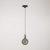 Industrial pendant lamp with textile cables and rail adapter