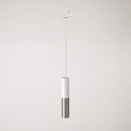 Track-mounted pendant lamp Tub-E14 with double shade