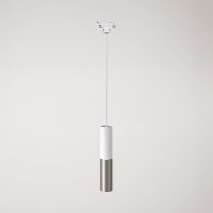 Track-mounted pendant lamp Tub-E14 with double shade