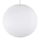 Suspended lamp with spherical lampshade