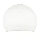 Suspended lamp with dome lampshade