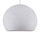 Suspended lamp with dome lampshade