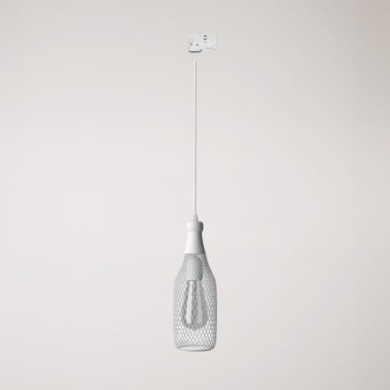 Suspended lamp Magnum bottle with shade for rail