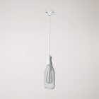 Suspended lamp Magnum bottle with shade for rail