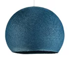 Suspended lamp with dome lampshade