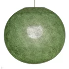 Suspended lamp with spherical lampshade