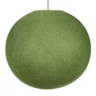 Suspended lamp with spherical lampshade