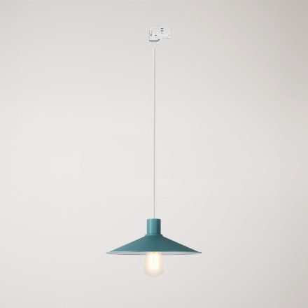 Swing Pastel pendant lamp with shade for rail systems