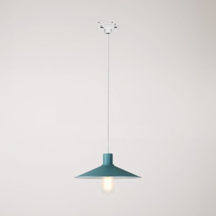 Swing Pastel pendant lamp with shade for rail systems