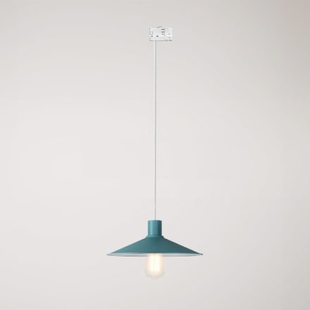 Swing Pastel pendant lamp with shade for rail systems