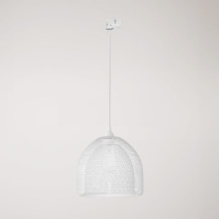 Ghostbell XL cage shade pendant lamp for rail