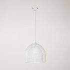 Ghostbell XL cage shade pendant lamp for rail