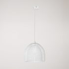 Ghostbell XL cage shade pendant lamp for rail