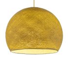 Suspended lamp with dome lampshade