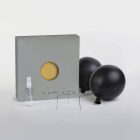 Suspended lamp with dome lampshade