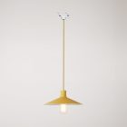 Swing Pastel pendant lamp with shade for rail systems