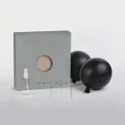 Suspended lamp with spherical lampshade