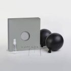 Suspended lamp with spherical lampshade