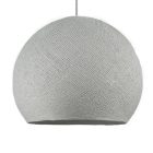 Suspended lamp with dome lampshade