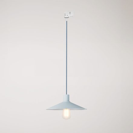Swing Pastel pendant lamp with shade for rail systems