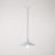 Swing Pastel pendant lamp with shade for rail systems