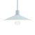 Italian-made pendant lamp with fabric cable, Swing Pastel lampshade and metal finish