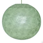 Suspended lamp with spherical lampshade