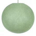 Suspended lamp with spherical lampshade
