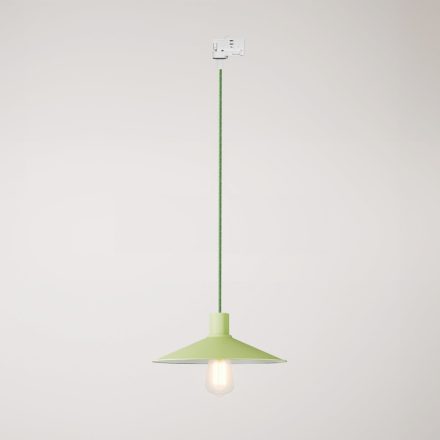 Swing Pastel pendant lamp with shade for rail systems
