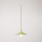 Swing Pastel pendant lamp with shade for rail systems