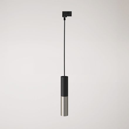 Track-mounted pendant lamp Tub-E14 with double shade