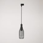 Suspended lamp Magnum bottle with shade for rail