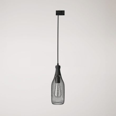 Suspended lamp Magnum bottle with shade for rail
