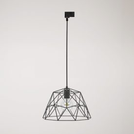 Dome lamp on rail