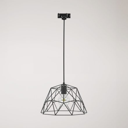 Dome lamp on rail