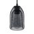  Hanging lamp with textile cable, Ghostbell lampshade and metal details - Made in Italy - With bulb