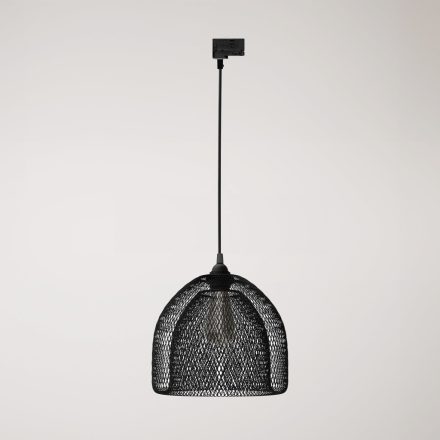 Ghostbell XL cage shade pendant lamp for rail