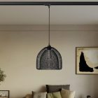 Ghostbell XL cage shade pendant lamp for rail