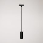 Suspended lamp Tub-E14 with shade for rail