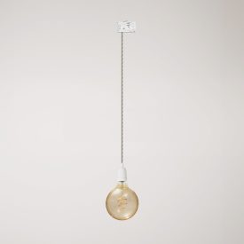 Classic lamp with porcelain coating