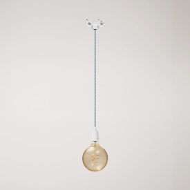 Classic lamp with porcelain coating