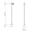 Classic lamp with porcelain coating