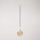 Vintage lamp with porcelain coating