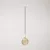Vintage lamp with porcelain coating