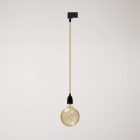 Vintage lamp with porcelain coating